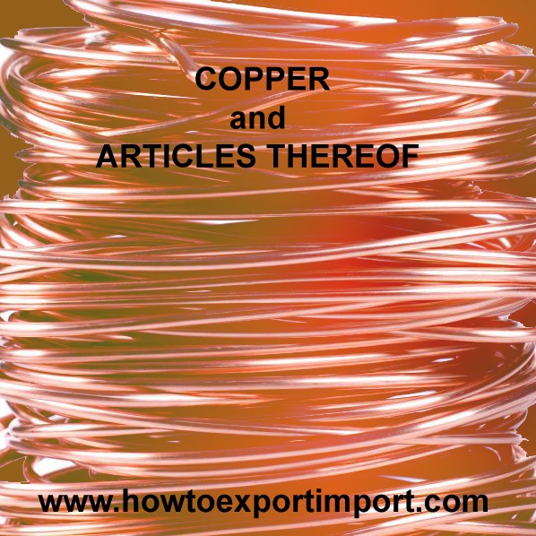 6 Digit HS Codes Chapter 74 COPPER And ARTICLES THEREOF